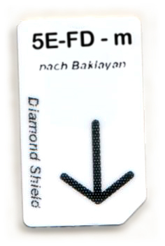 5 Elemente-Feuer-Dämpfung Chipcard nach Baklayan