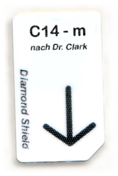 C14 - m Chipcard nach Dr. Clark für Diamond Shield Zapper