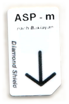 ASP - m Chipcard nach Baklayan für Diamond Shield Zapper