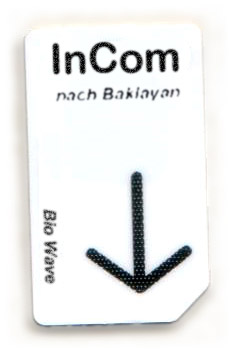 Biowave Chipcard InCom 3,6 HZ nach Baklayan