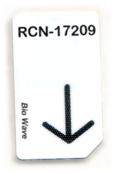 RCN-17209-BW Chipcard für BioWave Zapper