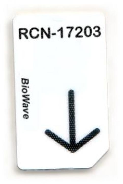 RCN-17203-BW Chipcard für BioWave Zapper