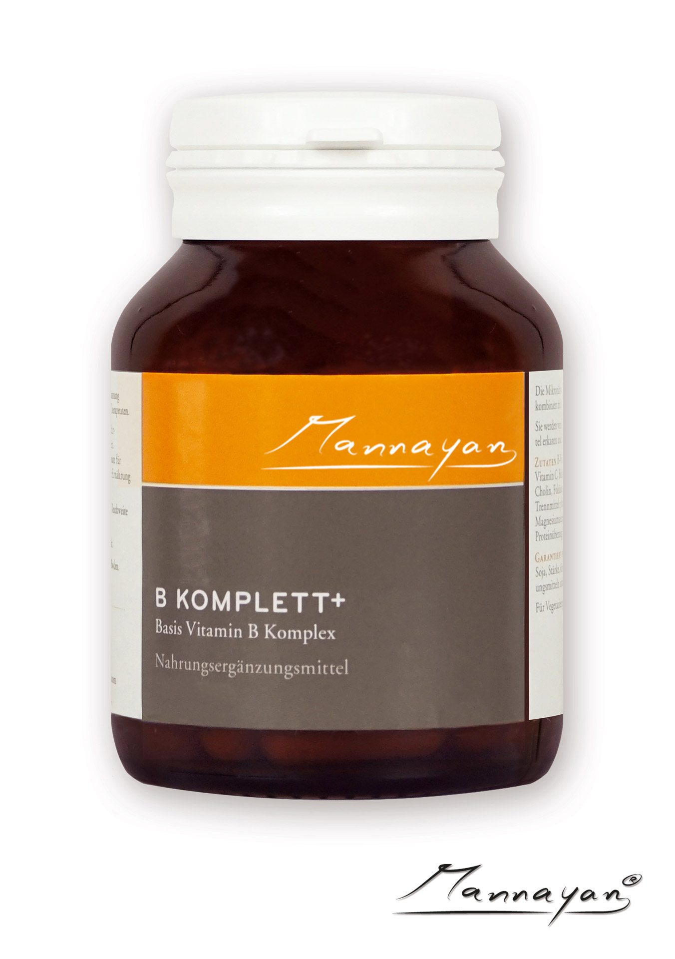 Mannayan B-KOMPLETT + (60 Tabletten) B Komplett+ von Mannayan