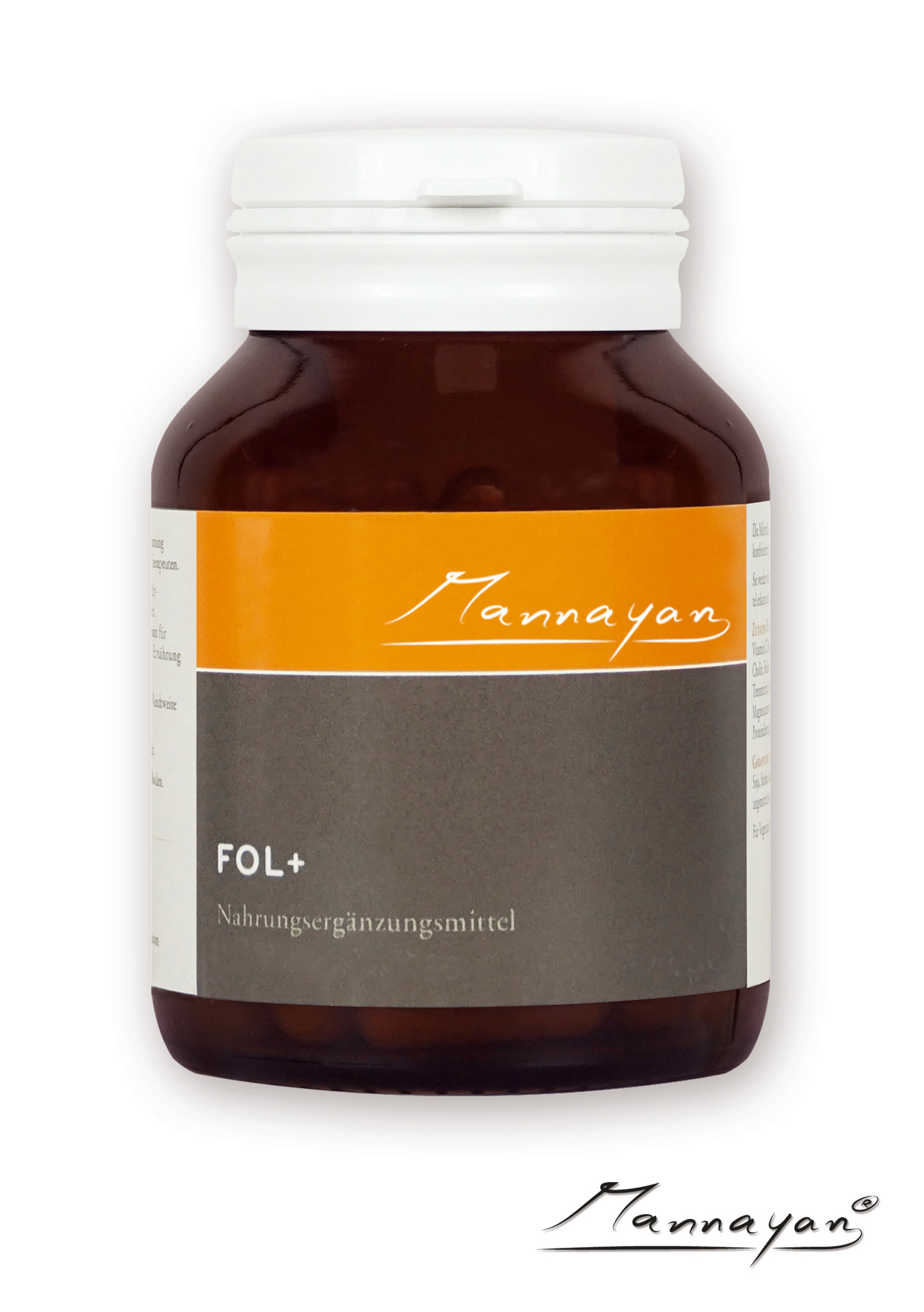 Mannayan FOL + (60 capsules)  Fol+ von Mannayan