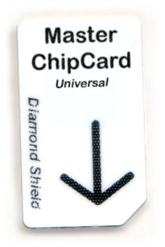 Master Chipcard Universeel voor D.S Zapper modellen + TRIKOMBIN
