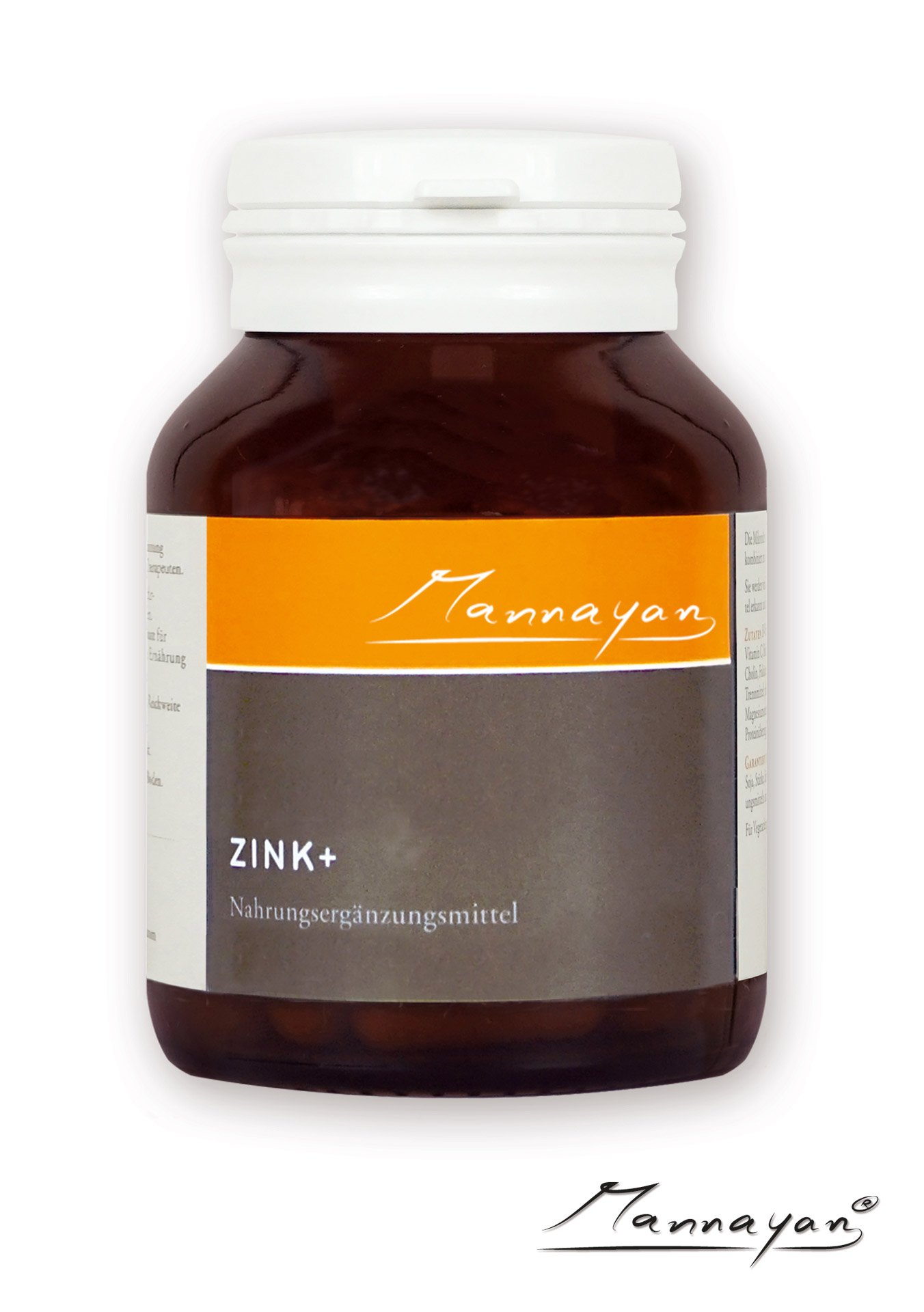 Mannayan ZINK + (60 Tabletten) Zink+ von Mannayan