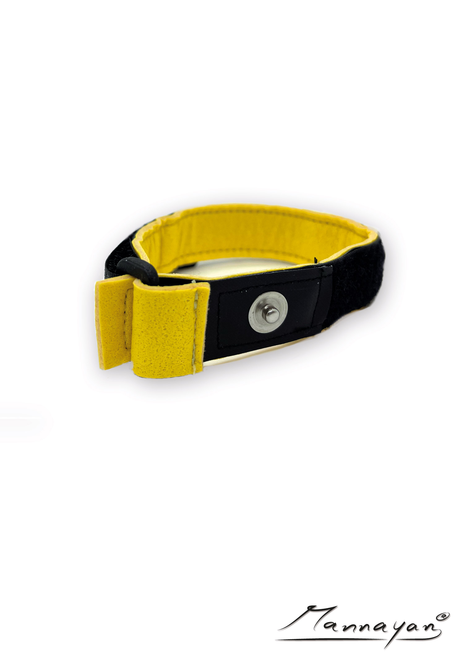 Armband met spons - geel 