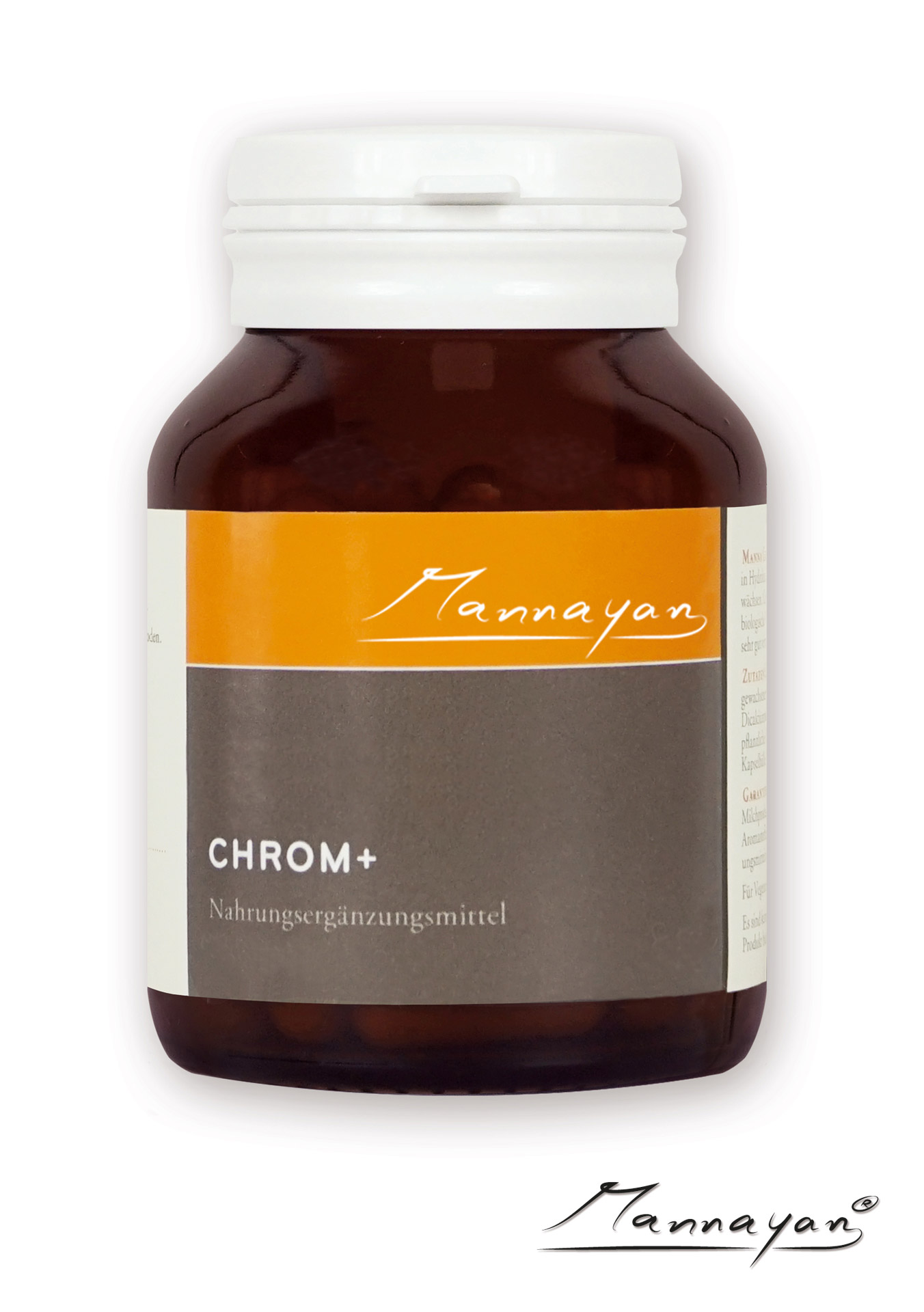 Mannayan CHROM + (60 capsules) Chrom+ von Mannayan