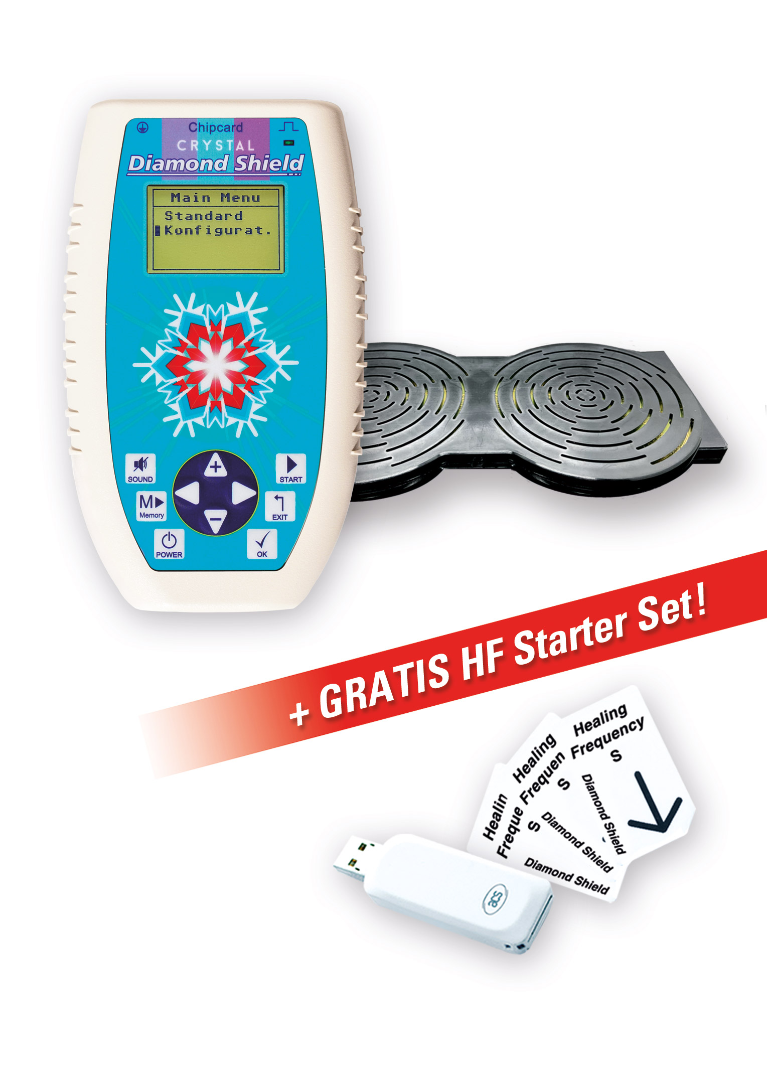 Diamond Shield Crystal Zapper