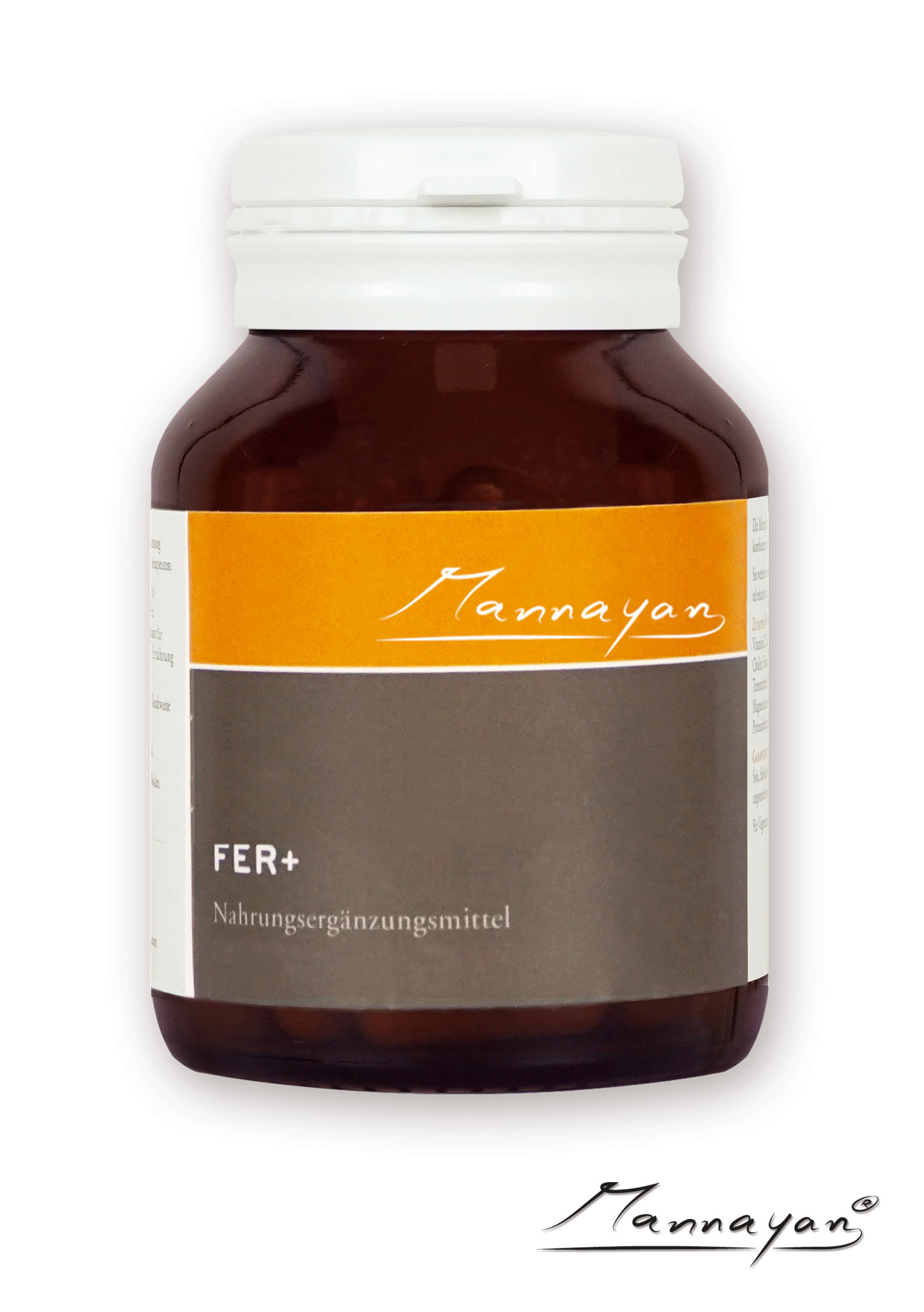 Mannayan FER + (60 tabletten) Fer+ von Mannayan